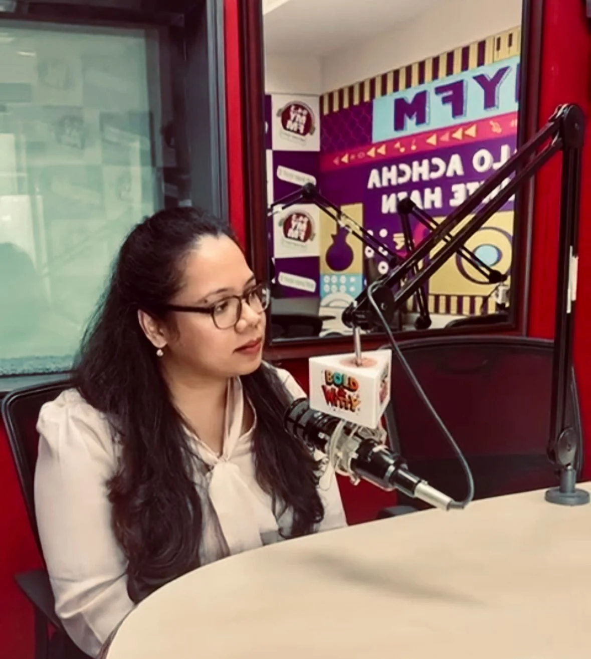 Dr. Basak on Bold & Witty FM radio